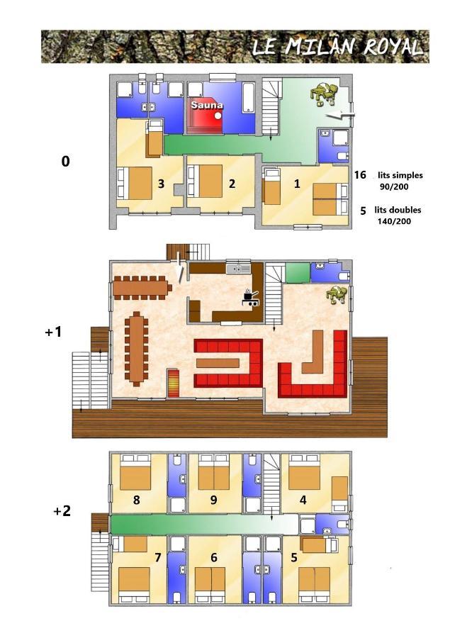 הוילה Le Milan Royal 26 Pers, Malmedy, Balneo, Vue, Calme מראה חיצוני תמונה